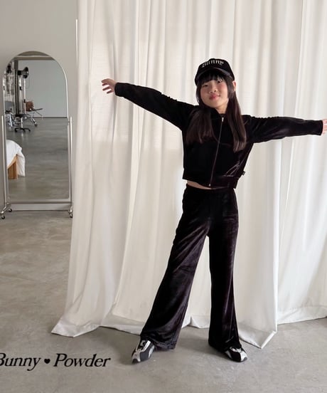 61[予約]bunny powder lexi hood zip up
