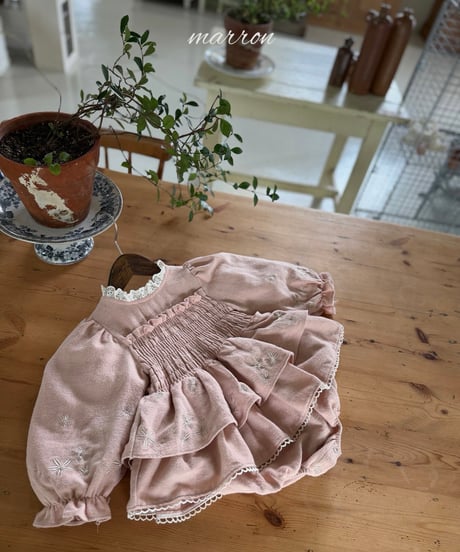 50[予約]marron verna suit(6-18m)