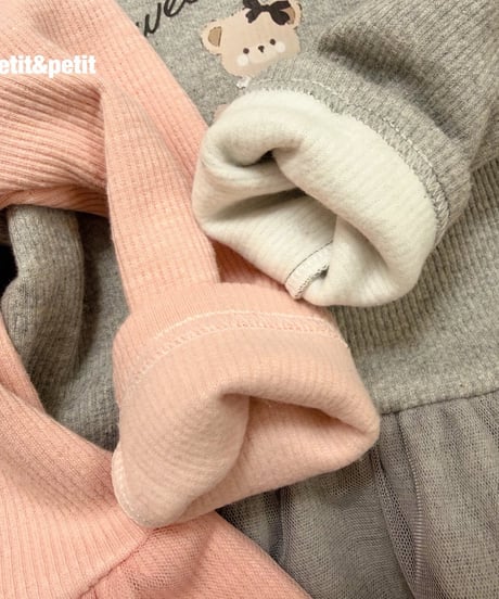 42[予約]petit&petit sweet bear cancan t