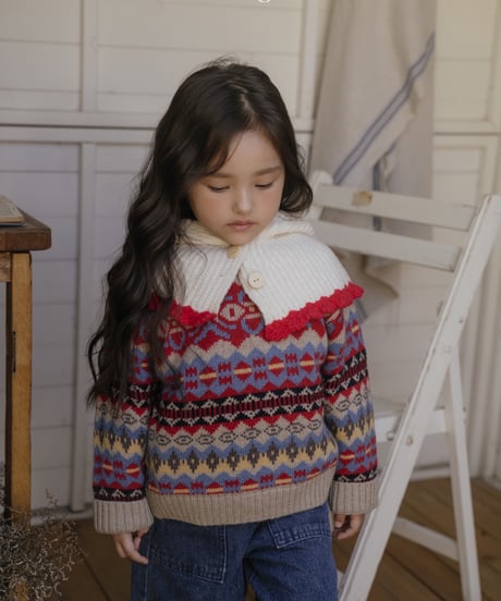 30[予約]OREN adeline multi wool knit