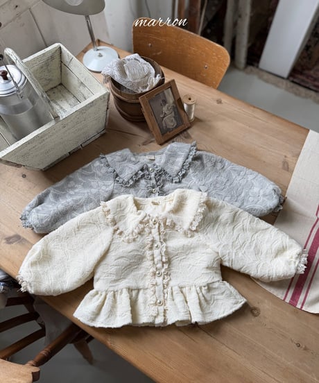 4[予約]marron emily jacket(XS-L)