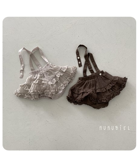 44[予約]nunubiel orner romper