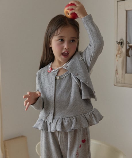 7[予約]berryberry kuku cardigan set