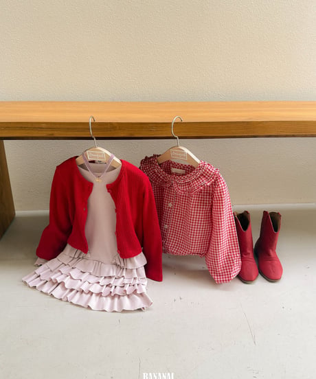 4[予約]BANANAJ honey cardigan