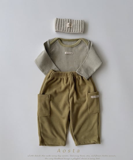 56[予約]Aosta mulmul pants