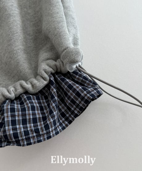 55[予約]ELLYMOLLY hershey color block pants