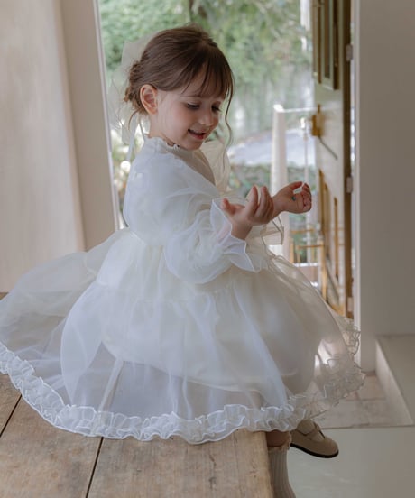 46[予約]OREN severin organza dress