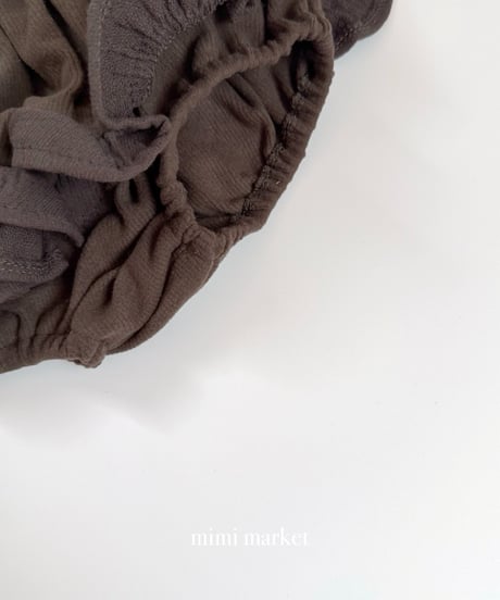 9[予約]mimi market off frill skirt