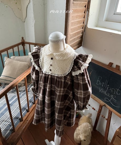 42[予約]marron soybean dress(XS-L)