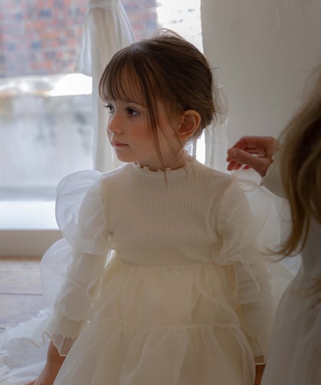 46[予約]OREN severin organza dress