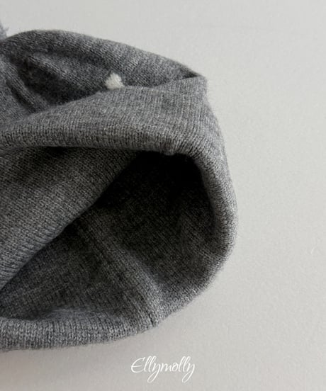 106[予約]ELLYMOLLY husky bell beanie