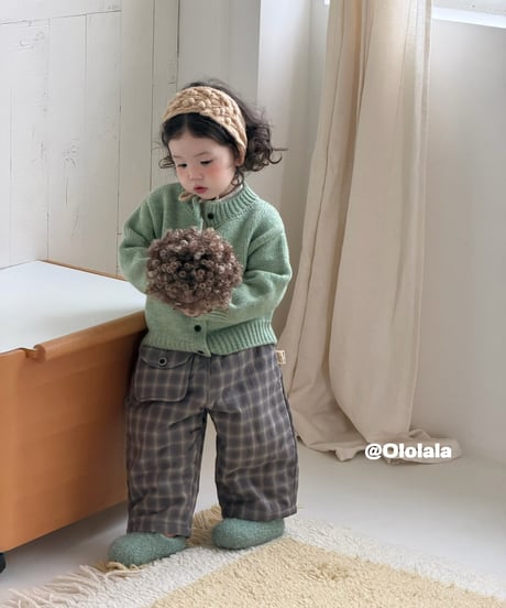 38[予約]ololala cocoa pocket pants