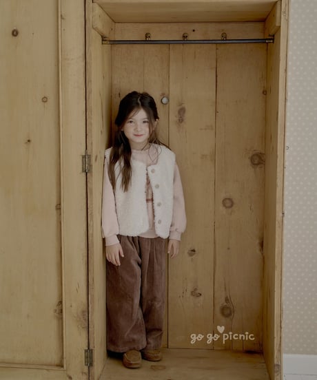 10[予約]go go picnic cocoa pants