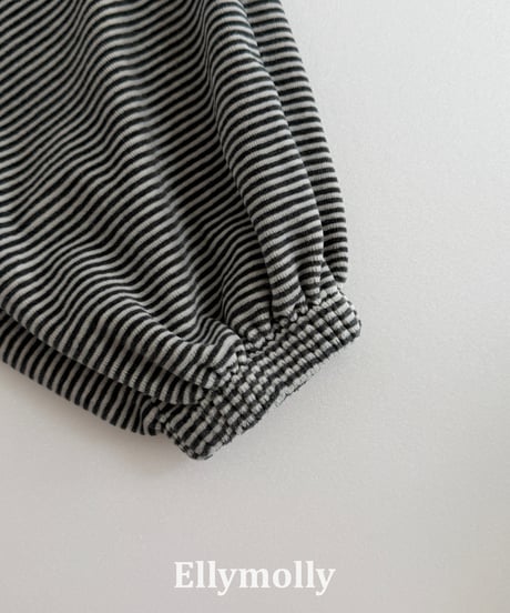 23[予約]ELLYMOLLY velo border jogger pants