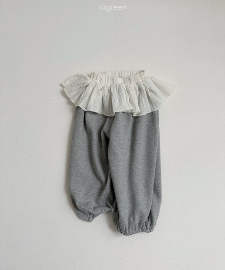 21[予約]digreen riel pants