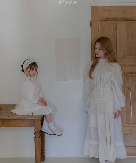 36[予約]OREN fore organic dress