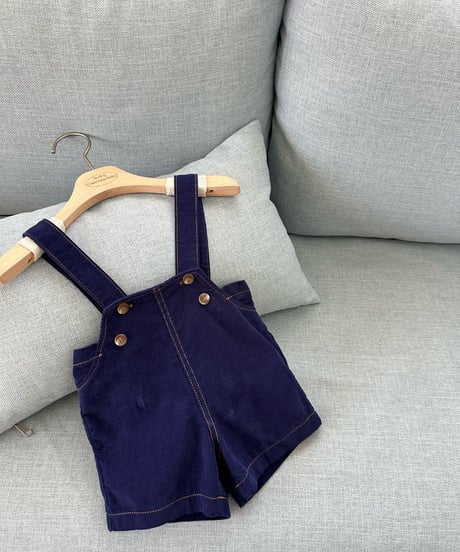 21[予約]monbebe royal corduroy suspender pants