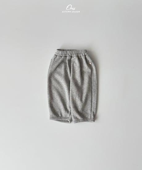 17[予約]onu cushioned terry pants