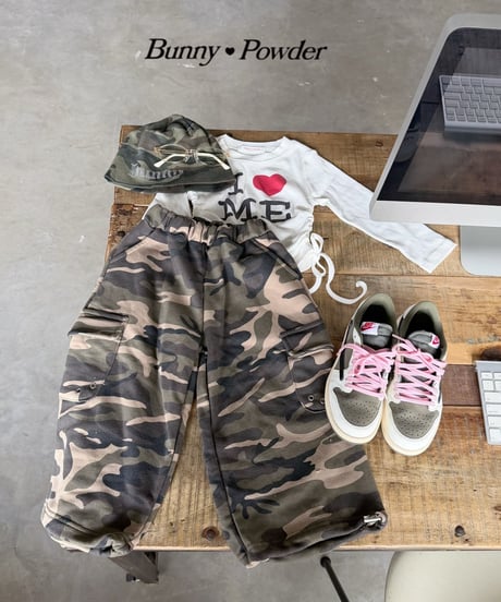10[予約]bunny powder light cargo pants