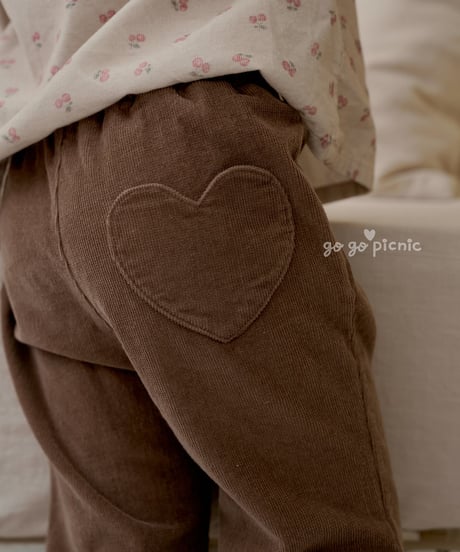 8[予約]go go picnic heart pants