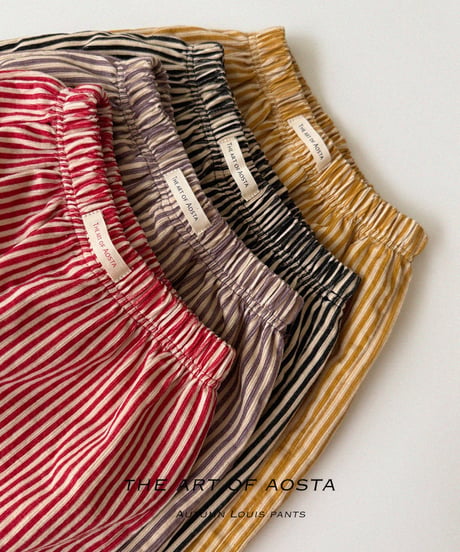 26[予約]Aosta louis pants