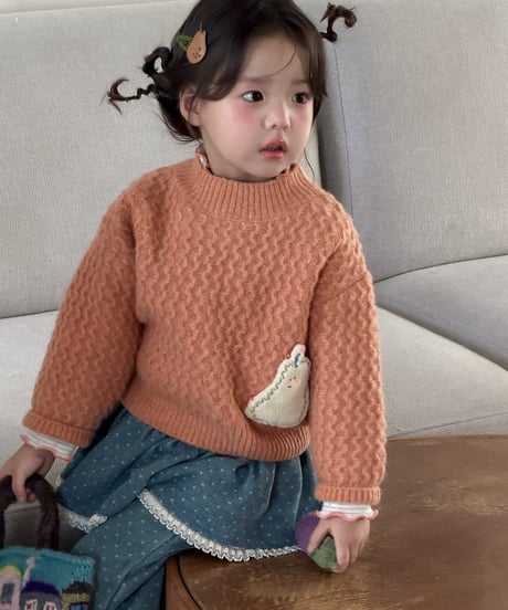 14[予約]aiai popo collar knit