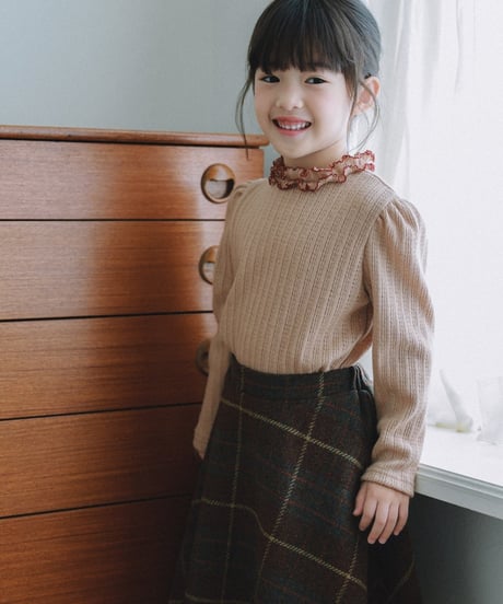 23[予約]mon Atelier celim check skirt