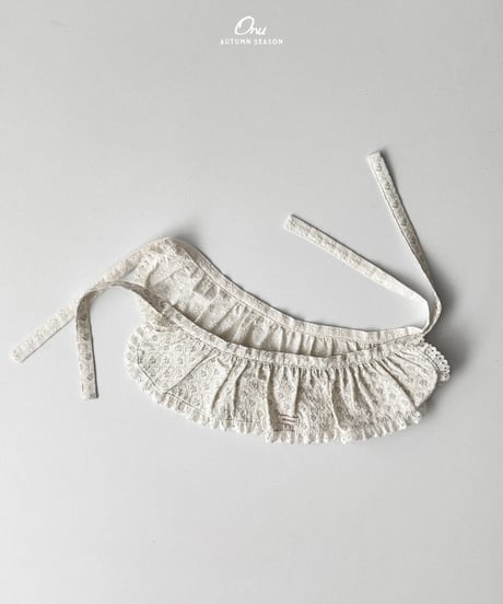 41[予約]onu shirred apron