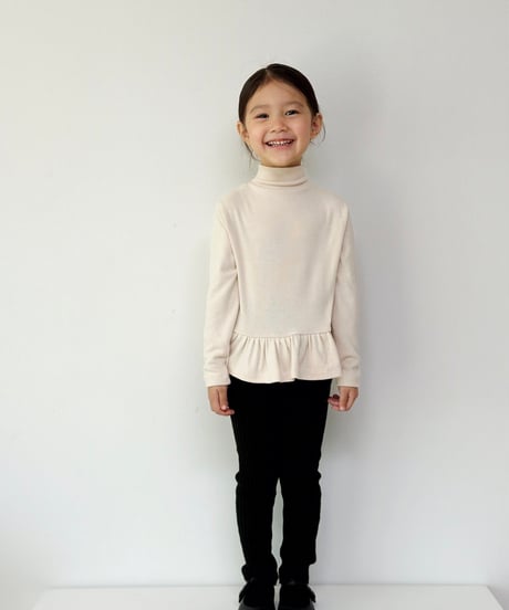 4[予約]mon Atelier brush halfneck t