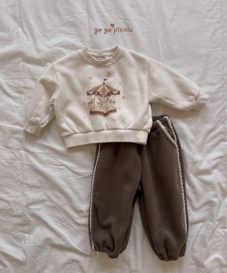 11[予約]go go picnic puppy pants