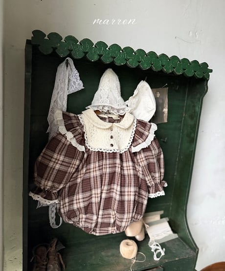 53[予約]marron bean suit(6-18m)