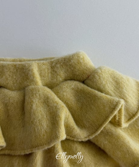 32[予約]ELLYMOLLY mongi cancan skirt