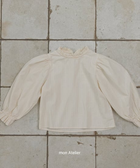 9[予約]mon Atelier daisy blouse