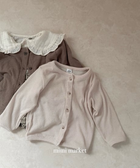 42[予約]mimi market ray binding cardigan