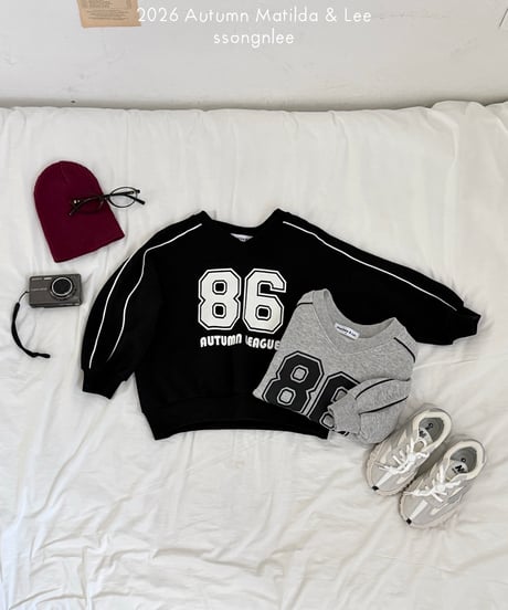 29[予約]matilda&lee sporty 86 sweatshirt