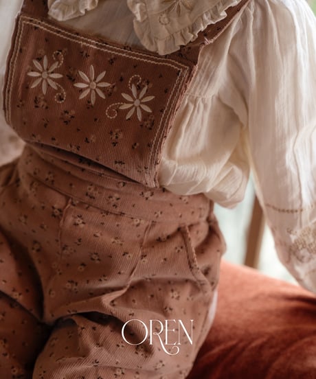 15[予約]OREN olive garden overalls