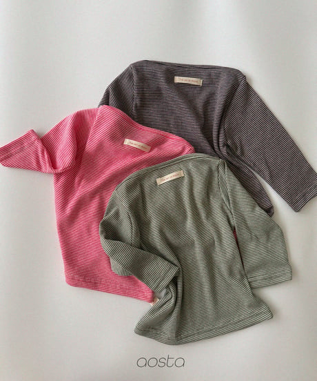 42[予約]Aosta boat neck t