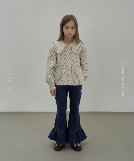 16[予約]ROSETTE reina frill pants(＋junior)