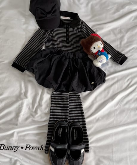 56[予約]bunny powder balloon skirt
