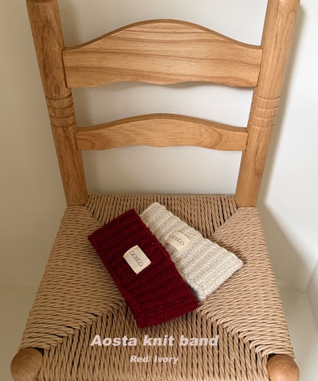 9[予約]Aosta knit cookie headband