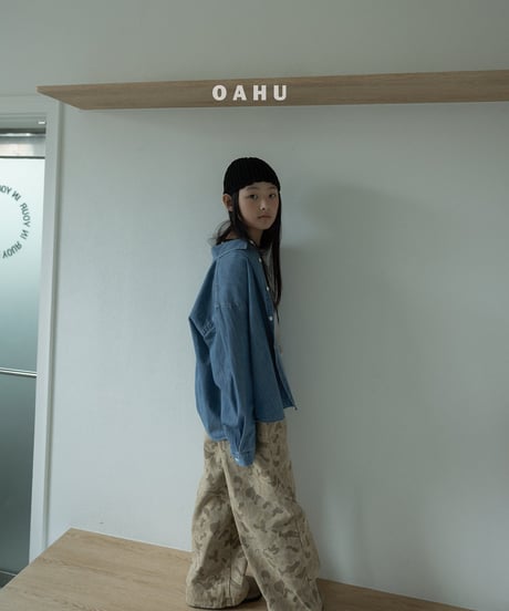7[予約]oahu my denim shirt
