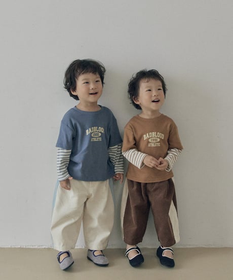 23[予約]送料無料 the beige side seam corduroy pants