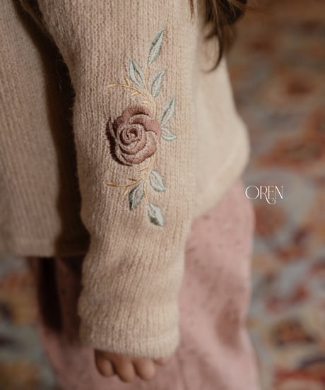 4[予約]OREN gemma knit cardigan