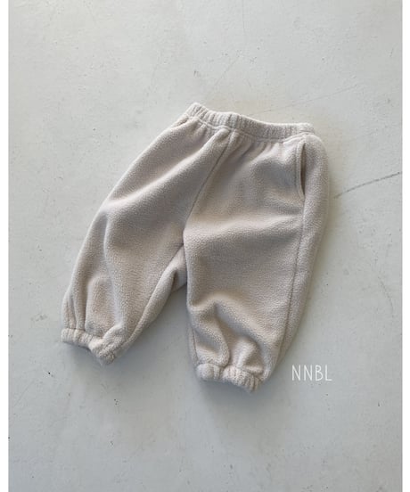 17[予約]nunubiel fleece pants