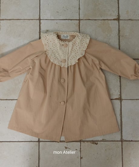 15[予約]mon Atelier anna lace coat