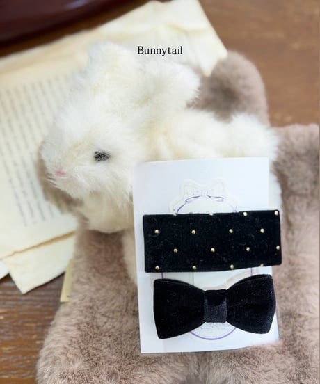 3[予約]bunnytail kirakira pin(2piece set)
