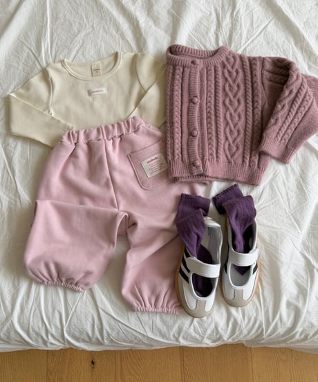 25[予約]ninibello betty color sweatpants