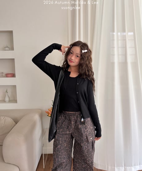 77[予約]matilda&lee lace halter cardigan set