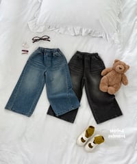 31[予約]second moment muse denim pants