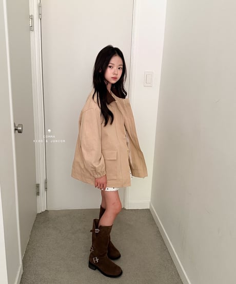 12[予約]COMMA collar jacket(beige)